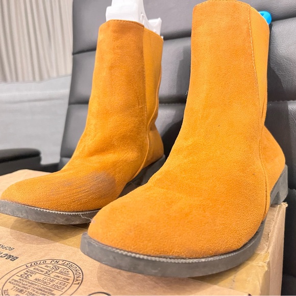 Tan brown women winter boots - Picture 4 of 4